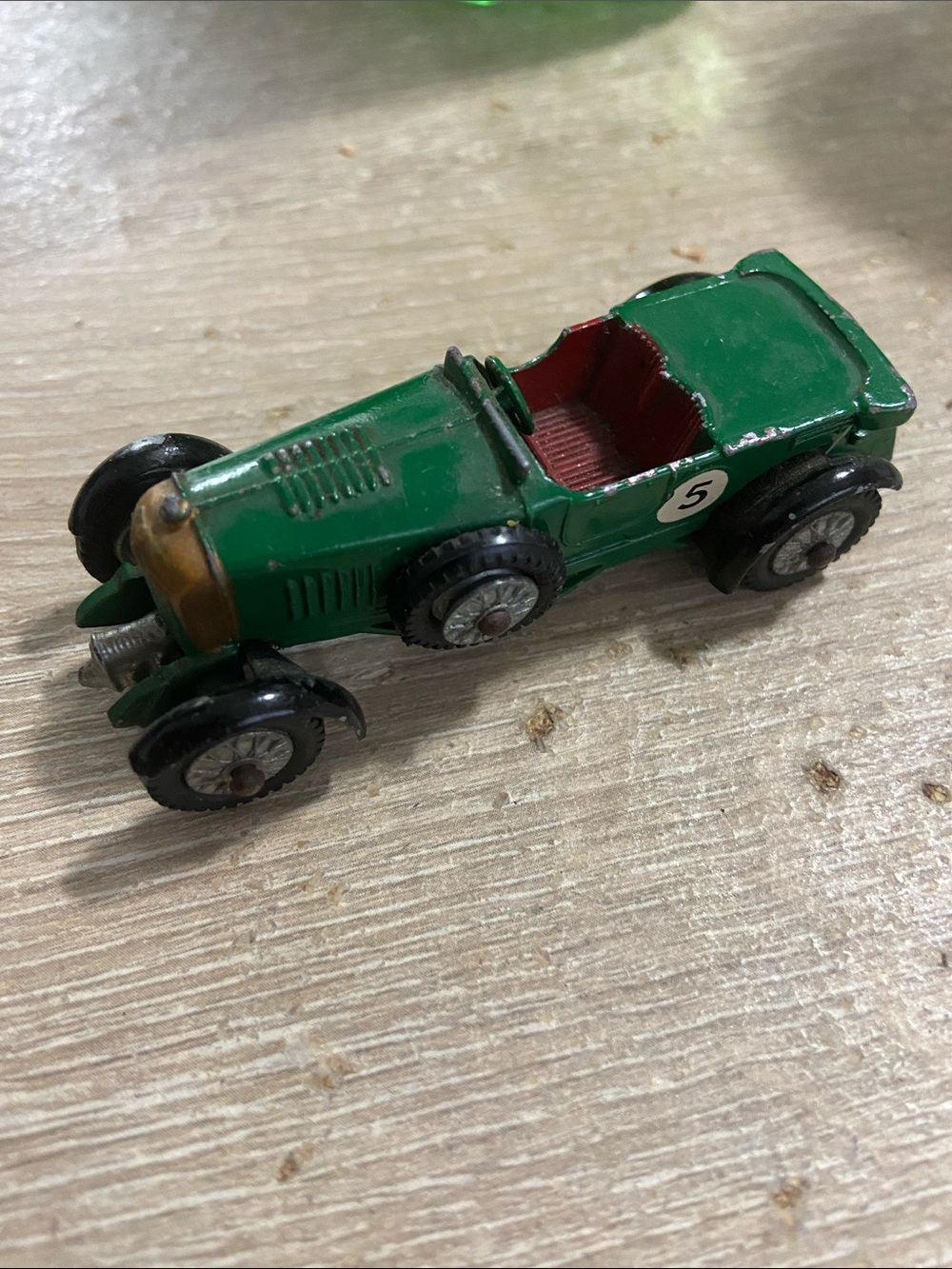 1958 Lesney Matchbox Models Of Yesteryear No. 5 1929 Le Mans Bentley
